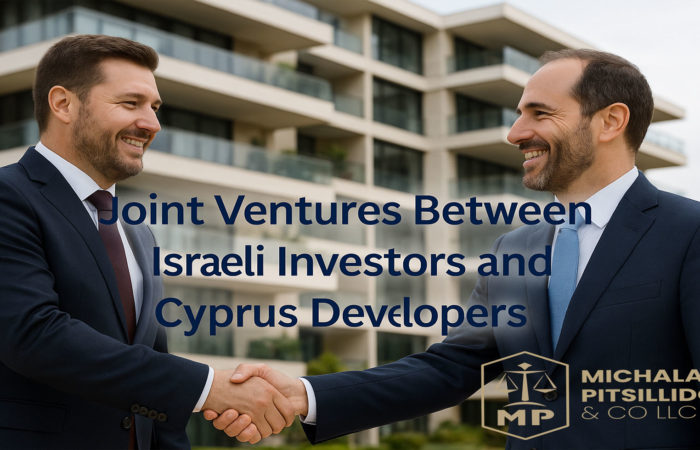 Joint Ventures Cyprus Developers Israel Investors Joint Ventures Cyprus Developers Israel Investors